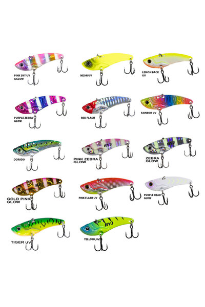 RYUJI Mirror Vib 6.5cm 22gr Vibrasyon Yem