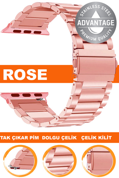 COBRA حزام ساعة معدني متوافق مع Watch 10-11 مقاس 42 مم و Watch2/3/4/5/6/se/7/...