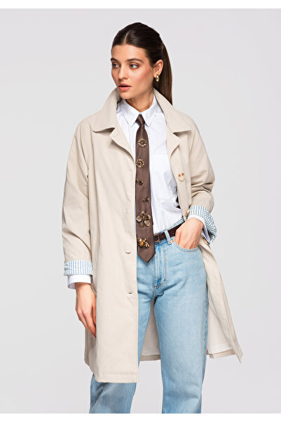 OMBRE Women's Elegant Transitional Coat OW-COLC-0116