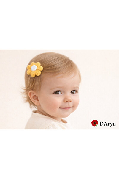 Darya مشبك شعر للأطفال من دي دي 763 بلون باستيل مصنوع من خيوط محبوكة (4 سم) ل...