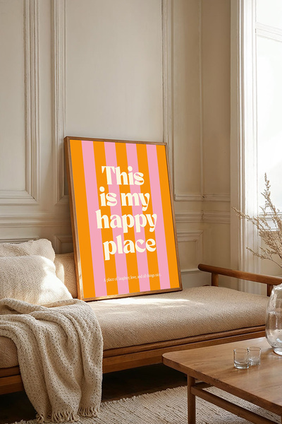 Dekorsiahome Tek Parça Ahşap Çerçeveli Tablo TK3695