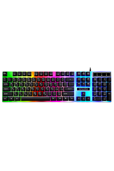 Datazone Gaming Keyboard RGB Arabic English