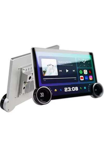 Mehter Diamond 2k 10.1inç Android 15 4-64GB Kablosuz Carplay Android auto Mul...