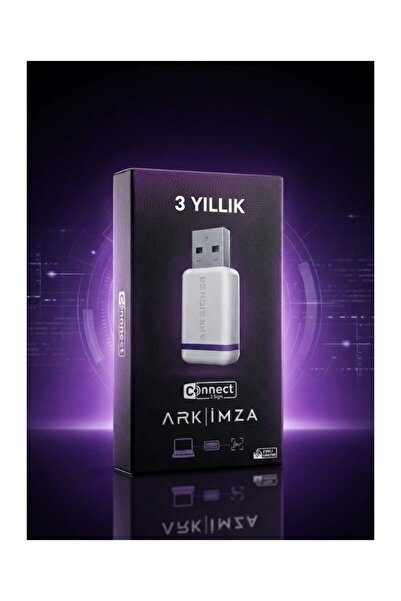 ArkSigner E-İmza 3 Yıllık BTK Onaylı USB Sim Kart Dahil Elektronik İmza Aktiv...