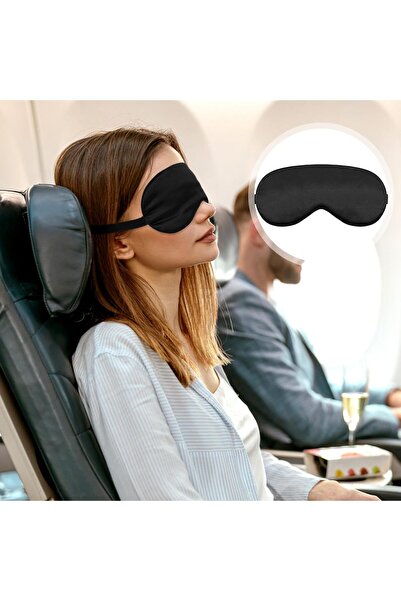 Markaflex 2 Pieces Black Yoga Eye Mask - Soft Unisex Sleep Mask, for Meditati...