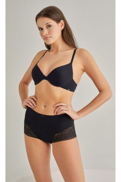 NBB Chiloți corset detaliați pentru femei decupare cu laser dantelă efect mod...