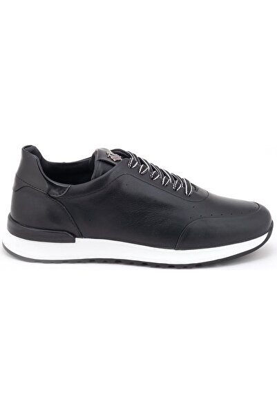 MARCOMEN 19512 152-19512 Deri Sneaker Ayakkabı Siyah Günlük Ayakkabı