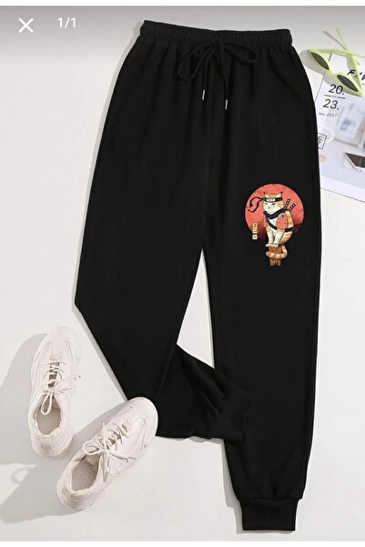 Kids Φόρμα για κορίτσια και αγόρια με στάμπα γάτας νίντζα