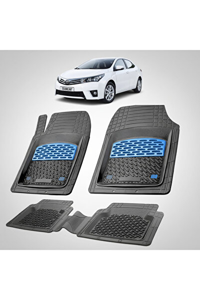 TEAMCAR Συμβατά πατάκια Toyota Corolla E180 Sedan 2013-2016 | Μπλε