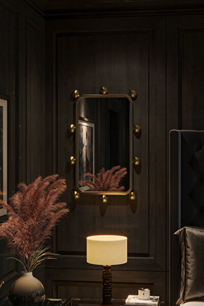 GİVAYO WOOD'S ELARA DEKORATİF DUVAR AYNASI