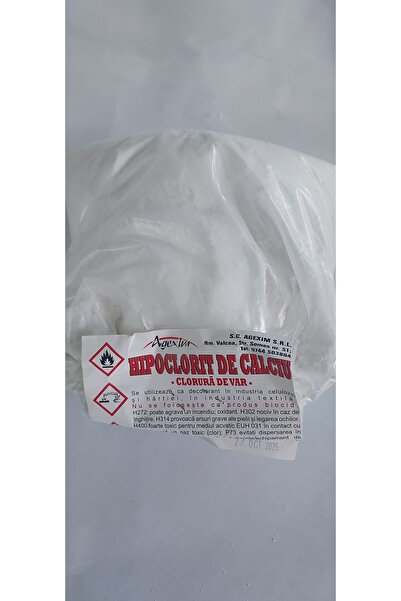 Agexim Clorura de var (Hipoclorit de calciu), punga de 1 kg