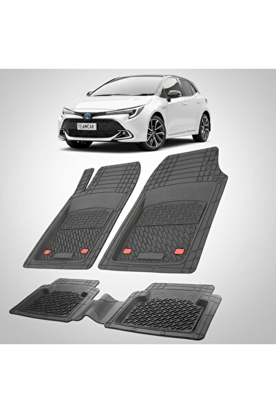 TEAMCAR Πατάκια δαπέδου Toyota Corolla E210 Hatchback Συμβατά 2022-2024 | Μαύρο
