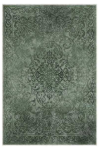 Homefesto Modern Dekoratif Yıkanabilir Kaymaz Taban Halı – İnce, Yumuşak Salo...