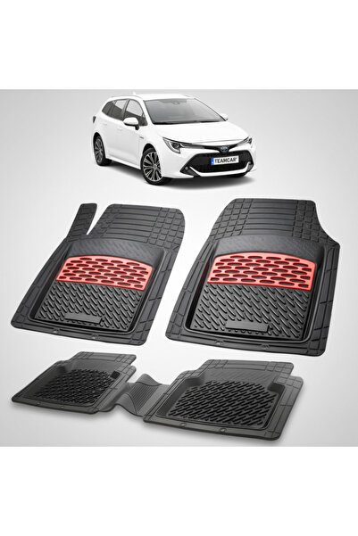 TEAMCAR Συμβατά πατάκια Toyota Corolla E210 TouringSports 2018-2022 | Κόκκινο