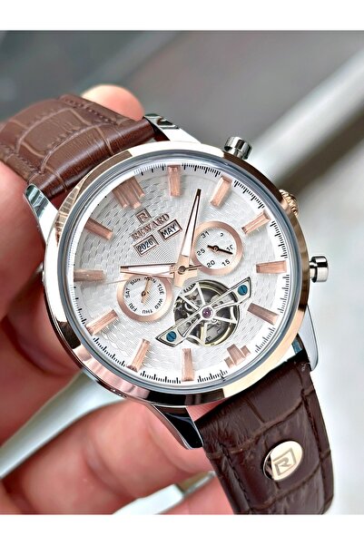 Reward Kahverengi Business Orjinal Otomatik Erkek Kol Saati + BİLEKLİK HEDİYELİ