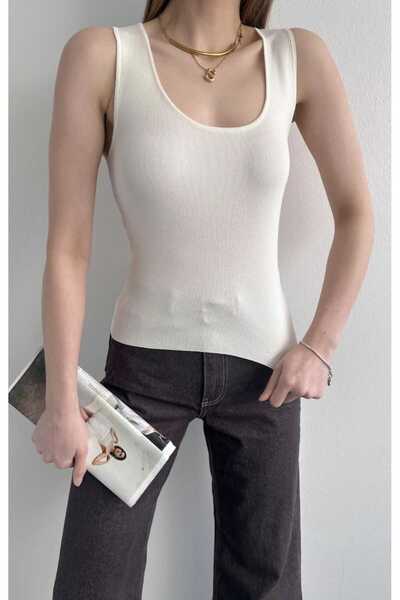 yeditepe fashion Oval Collar Elite Lubin Knitwear Athlete