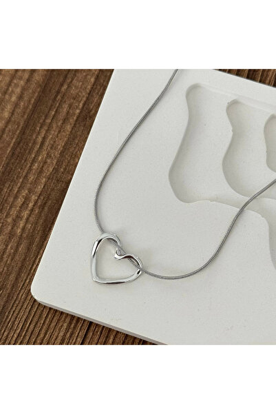 TURKAFONE الحد الأدنى من قلادة القلب