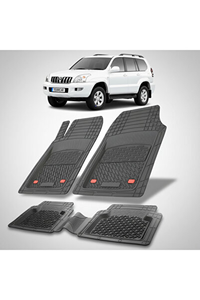 TEAMCAR Συμβατά πατάκια δαπέδου για Toyota Land Cruiser J120 SUV 2002-2005 | ...