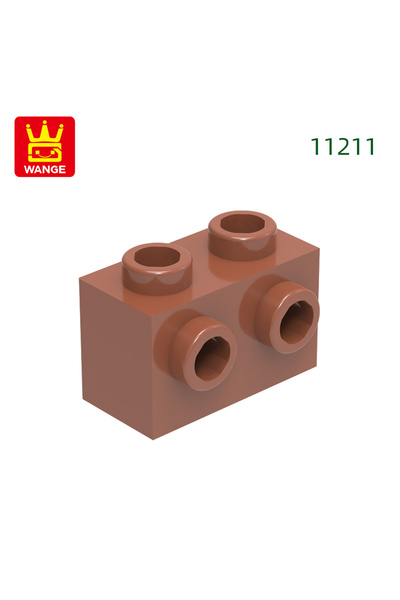 Choice30 حوالي 122 قطعة 6.Brown Wange 122 قطعة/مجموعة 11211 مكعبات 1x2 معدلة ...