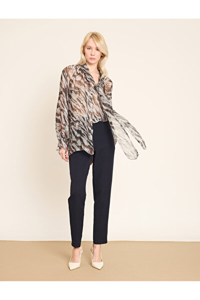 BGN workshop cu model Confortabil croială mătase Bluză