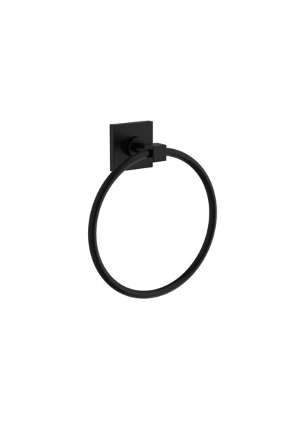 VitrA Root A4480236 Yuvarlak Havluluk, Mat Siyah