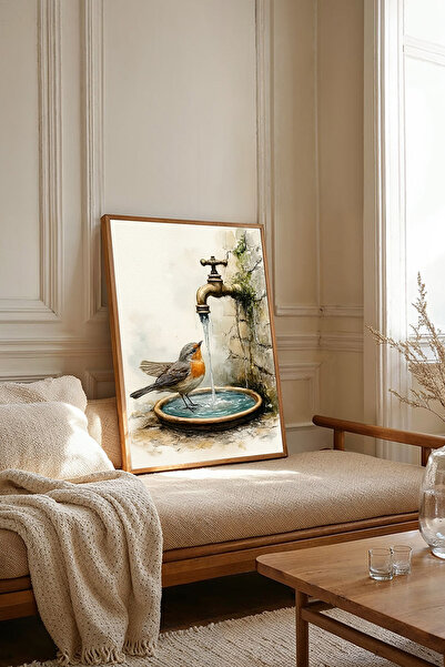 Dekorsiahome One Piece Wooden Framed Painting Tk3765