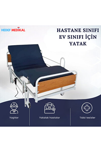 HEDEF MEDİKAL 2 Motorlu Ekonomik Hasta Yatağı