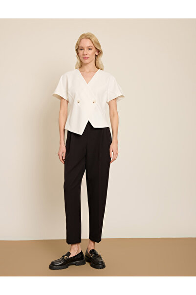 BGN workshop Asymmetric Short Sleeve Jacket