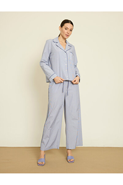 BGN workshop Kontrast Piped Striped Poplin Shirt