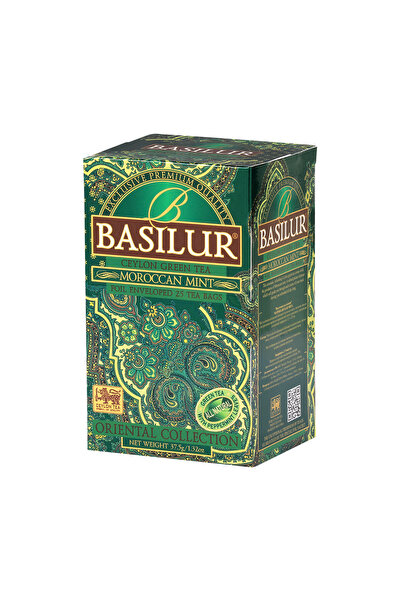 Basilur Moroccan Mint Tea, Oriental Collection, 25 Tea Bags