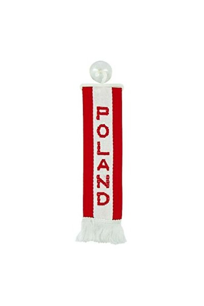 Lampa Steag decorativ cu ventuză, lampă, model - Polonia, alb/roșu