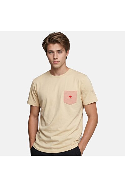 Lee Cooper Originals Tricou 100% bumbac, pocket , pentru barbati