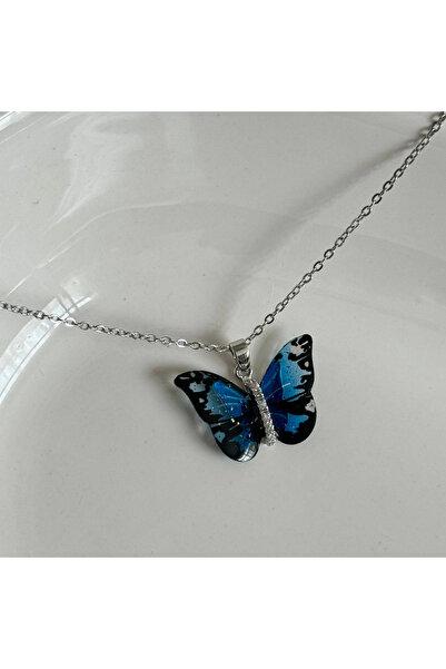 TURKAFONE Bloom Butterfly Necklace