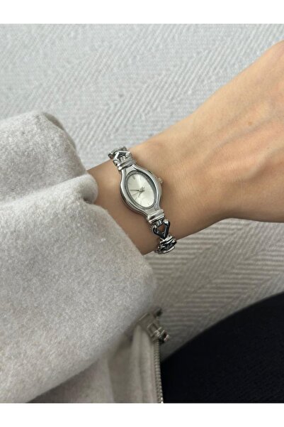 MERW Merry Model Silver Color Metal Cord Vintage Series Women Wrist Watch