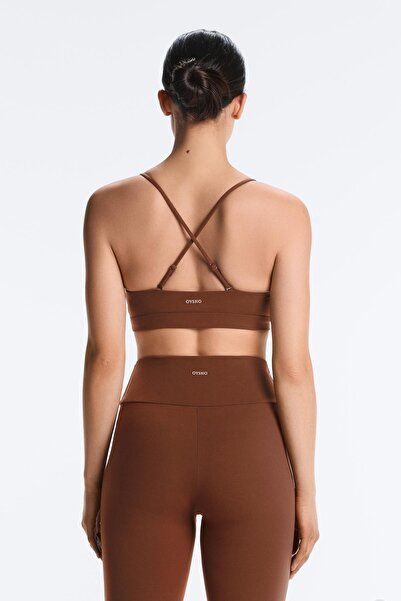 Oysho Çapraz askılı hafif destekli Comfortlux spor sütyeni