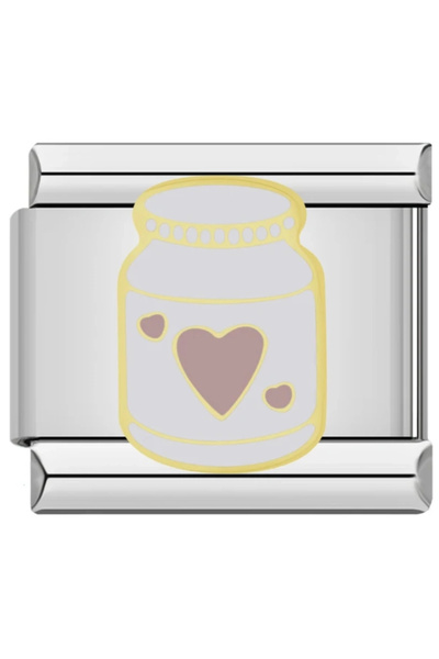 TURKAFONE Heart Jar - 260 - Italian Charm