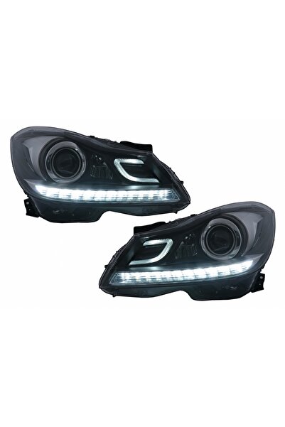 tuningset Προβολείς LED DRL κατάλληλοι για Mercedes C-Class W204 S204 2011-20...