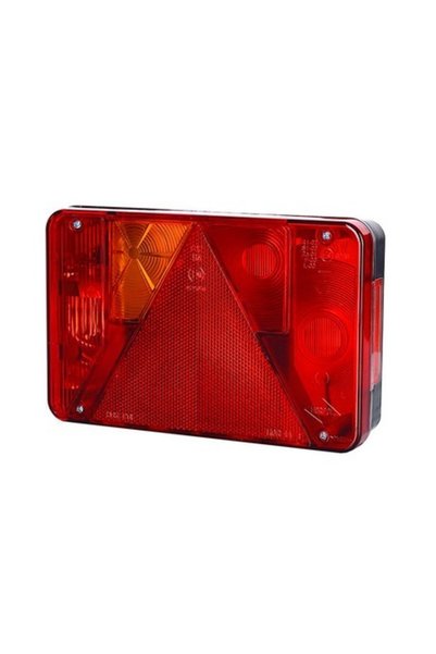 kamar Lampă stop spate cu 5 funcții 215x140mm 12/24V - Stânga
