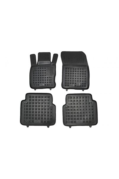 tuningset Πατάκια δαπέδου από καουτσούκ, μαύρα, κατάλληλα για Ford KUGA MK III
