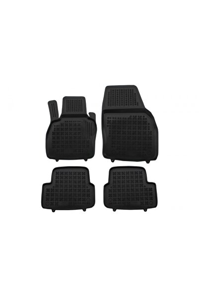 tuningset Μαύρο λαστιχένιο πατάκι δαπέδου κατάλληλο για Audi A1 II GB 2018 κα...