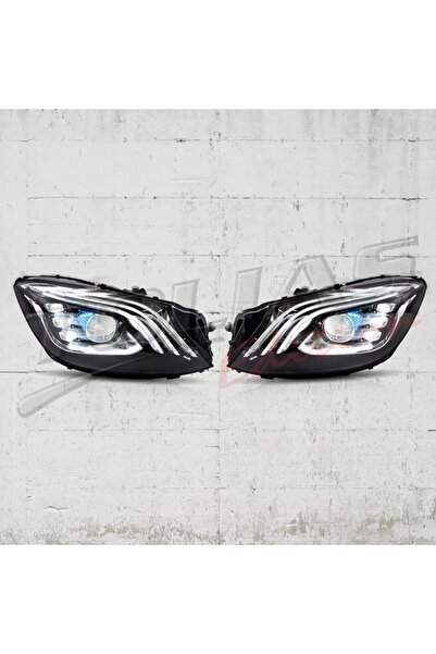 tuningset Faruri Full LED compatibile cu Mercedes S-Class W222 Maybach X222 2...