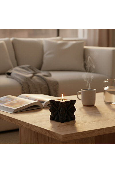 Candle Stellar Bloom 2 Adet Karanfil Kokulu Dekoratif Mum