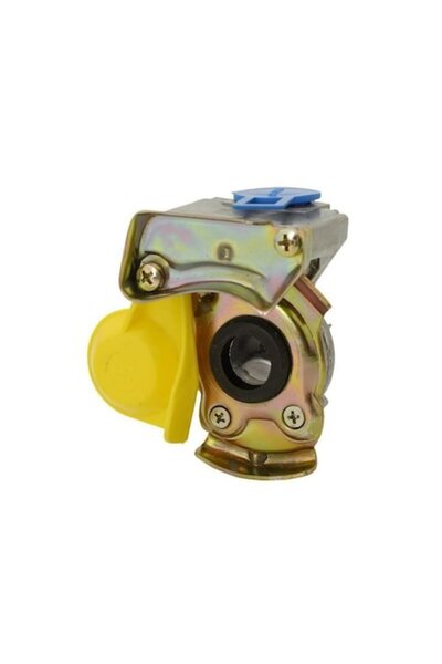 kamar Cuplaj pneumatic fără supapă 22 mm - Mamă - Galben