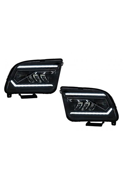 tuningset Faruri LED compatibile cu Ford Mustang V Pre-Facelift 2005-2009, ne...