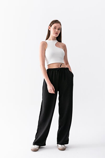 Wega Moda Linen Pants Linen Blended Loose Fit Women's Pants – Comfortable Sum...