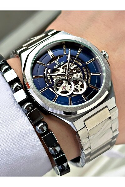 Reward Silver Color Skeleton Model Original Automatic Mechanism Business Men'...