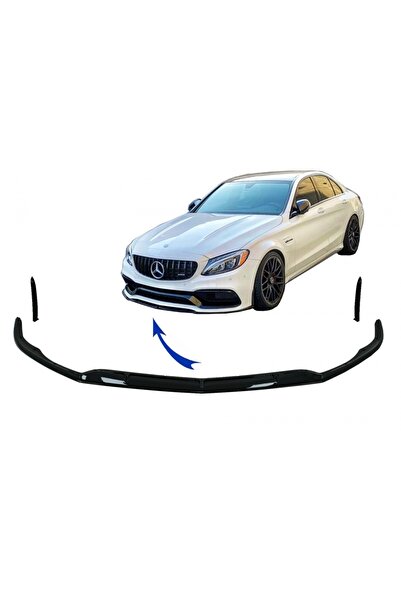 tuningset Prelungire bară față compatibilă cu Mercedes C-Class C63 C63S W205 ...