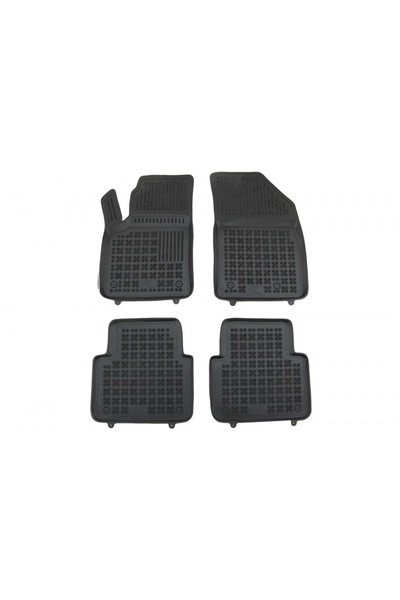 tuningset Πατάκι δαπέδου από καουτσούκ, μαύρο, κατάλληλο για OPEL CROSSLAND X
