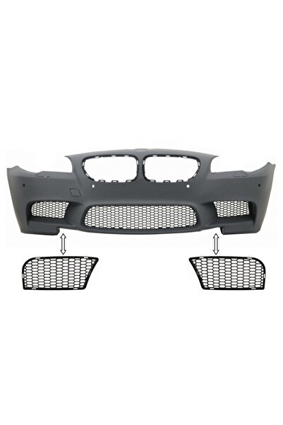 tuningset Grile laterale compatibile cu BMW Seria 5 F10 F11 2010-2014, bara s...