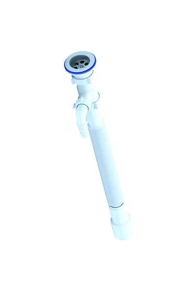 regata Flexible Washing Machine Trap/Siphon 1 1/2" x Ø32/40 mm 400-800 mm
